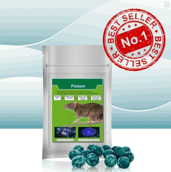 30pcs ( 15pcs +15 pcs ) Poison RAT AND INSECT PEST Pellets Best for Kitchen, Home & Office