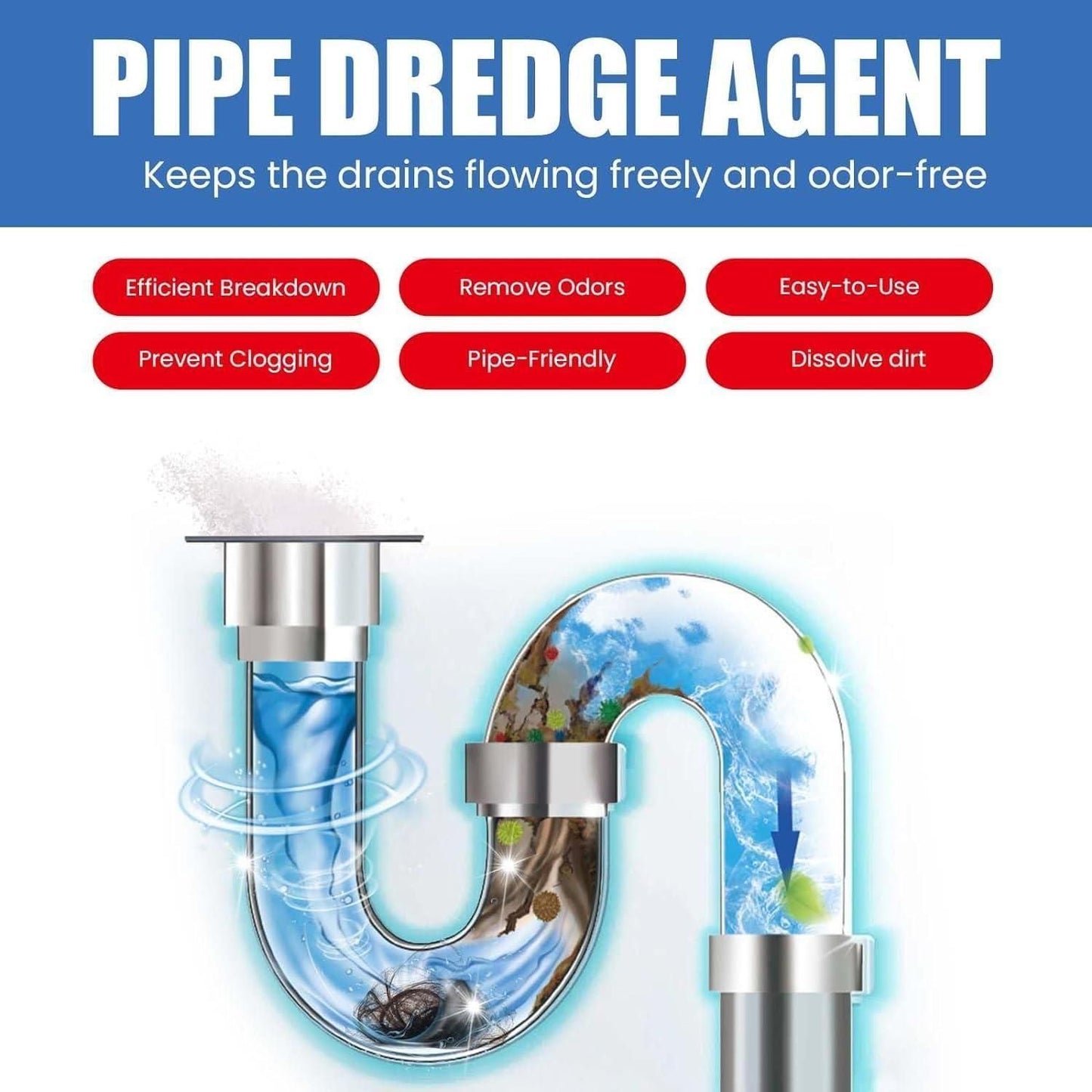 Eco Flush Natural Pipe Cleaner (260g)