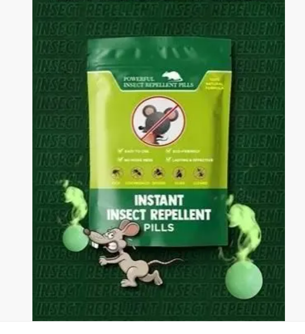 30pcs ( 15pcs +15 pcs ) Poison RAT AND INSECT PEST Pellets Best for Kitchen, Home & Office
