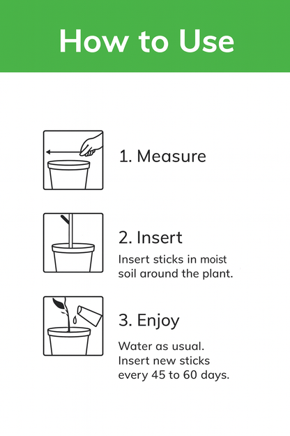 Plant Grow Fertilizer Sticks for Plants (Buy 1 get 1 free)