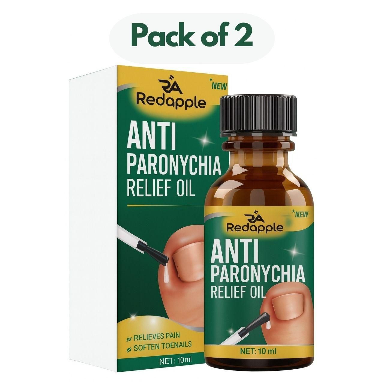 Nails repair & Anti Paronychia Relief Oil 20 ml Pack of 2