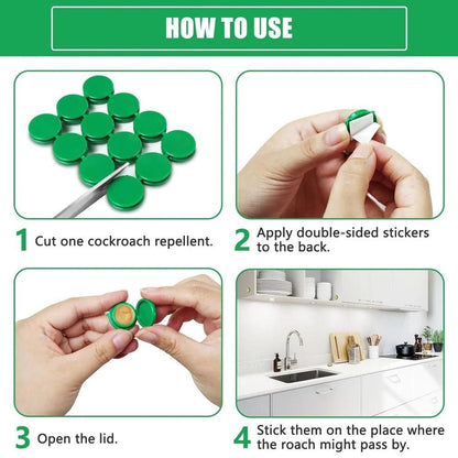 24pcs ( 12pcs +12 pcs )  Cockroach Powder or Gel Bait – Best for Kitchen, Home & Office