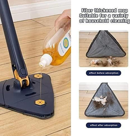 Triangle Mop with Extendable Handle