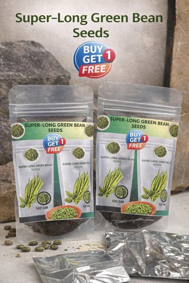 Super-Long Green Bean Seeds Buy 1 Get 1 Free