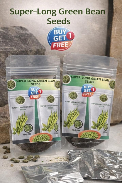 Super-Long Green Bean Seeds Buy 1 Get 1 Free