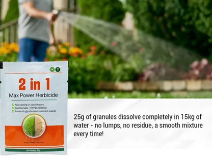 Dual-Action Weed Killer - Max Power Herbicide (Pack of 2)