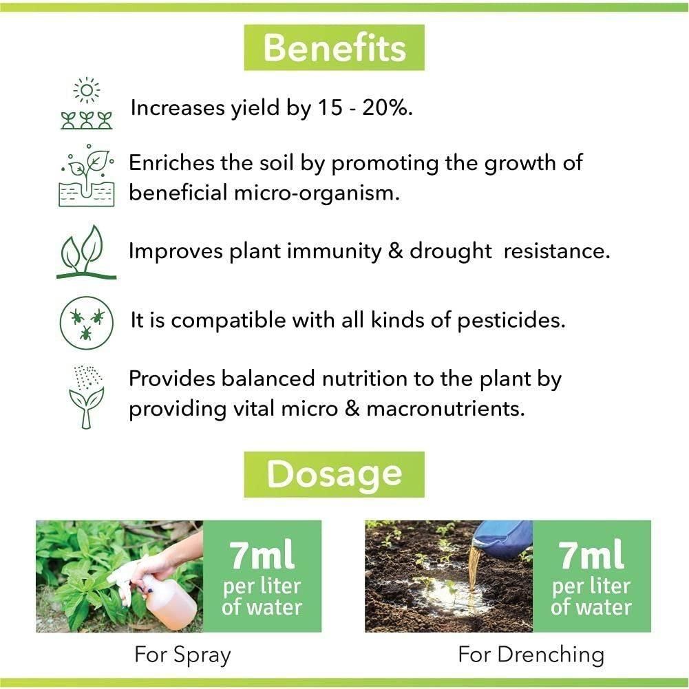Plant Boost Liquid Biofertilizer (Pack of 5)