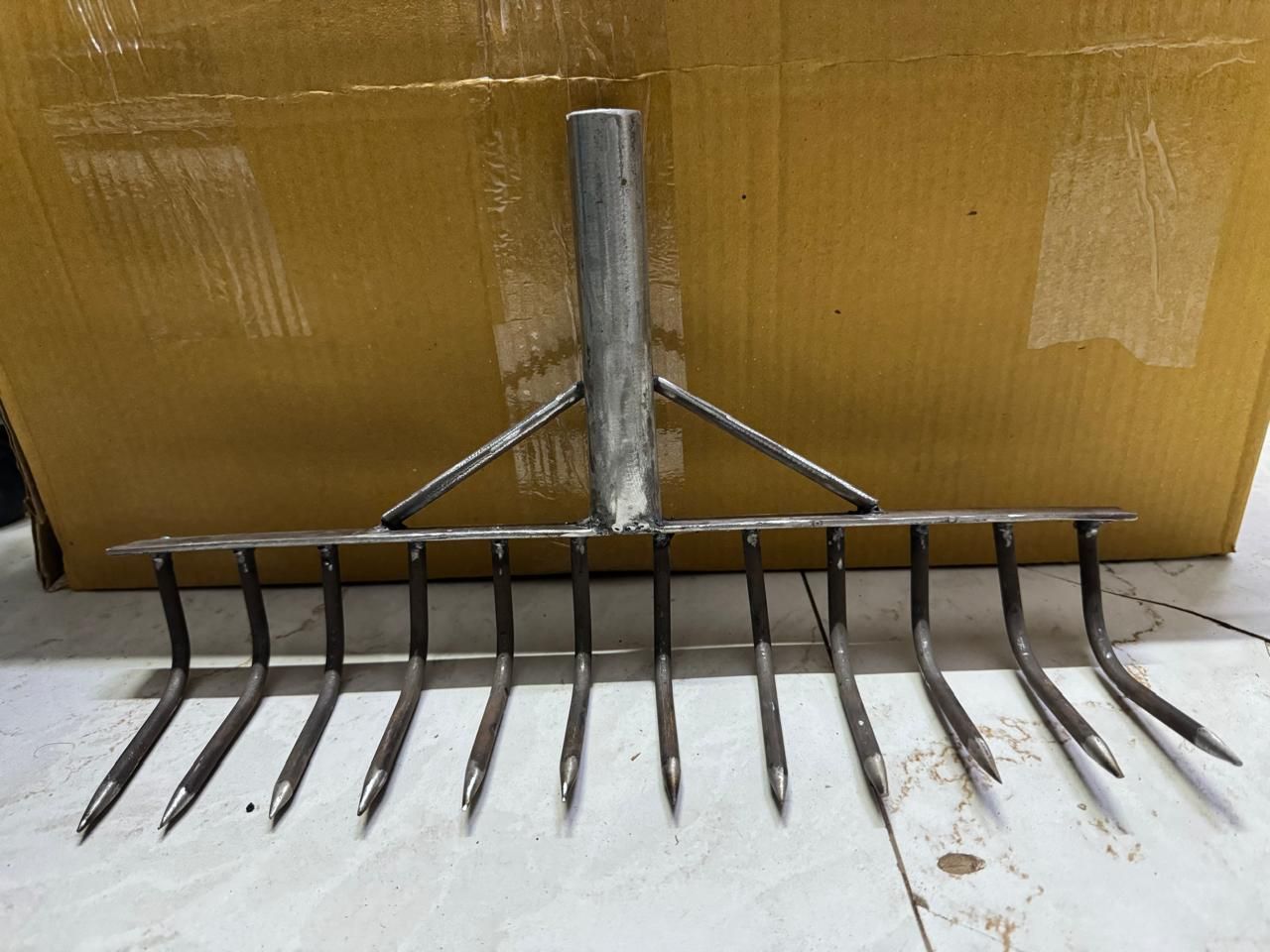 Heavy - Duty Nine OR Seven Tine Garden Hoe