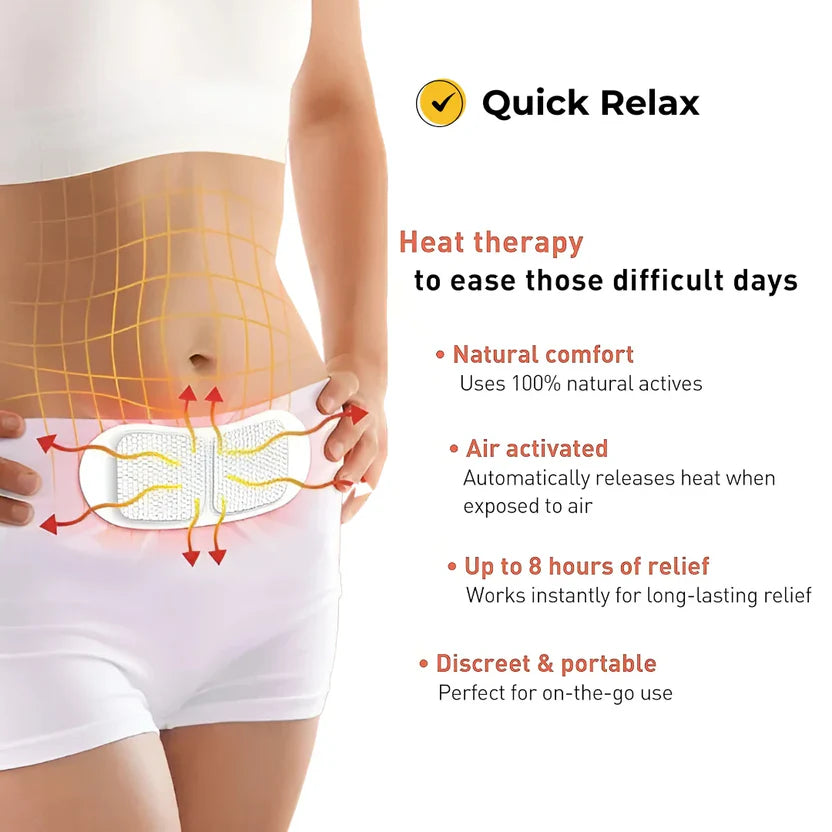 Menstruation Pain Relief Pad 8Pcs