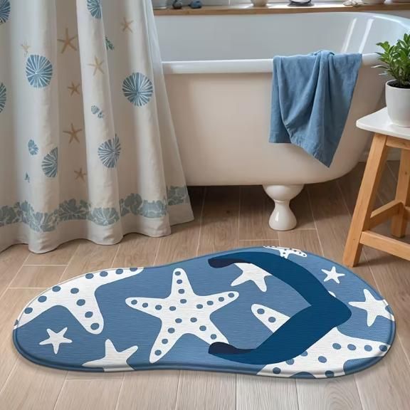 Leaf Bathroom Mat Anti-Slip (45*90)