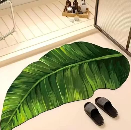 Leaf Bathroom Mat Anti-Slip (45*90)