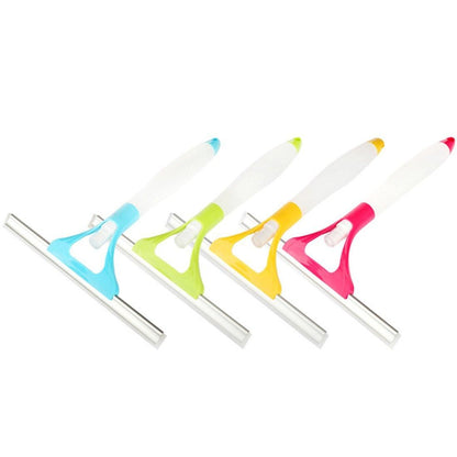 Rubber and Aluminum glass Wiper with Water Sprayer Tool