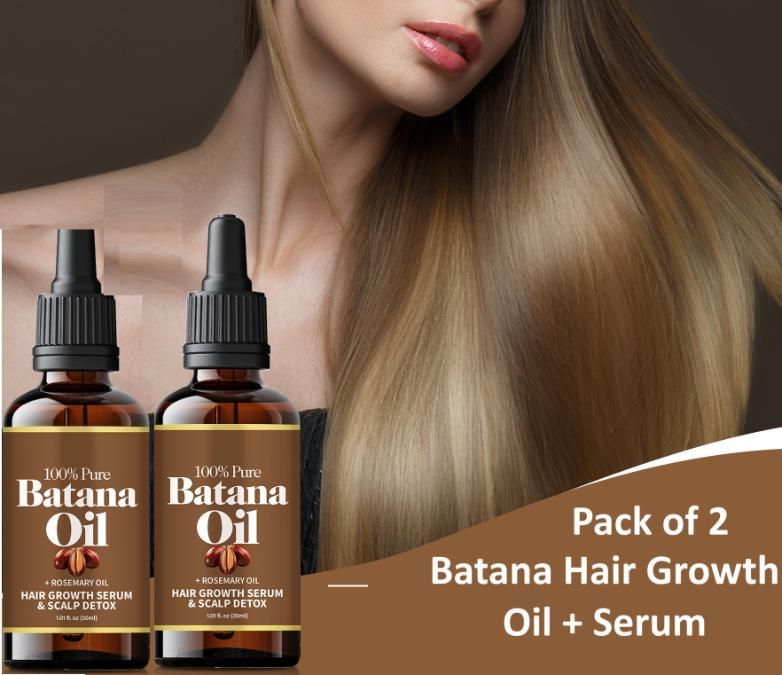 Batana Hair Growth Oil + Serum 30ml Buy 1 Get 1 Free