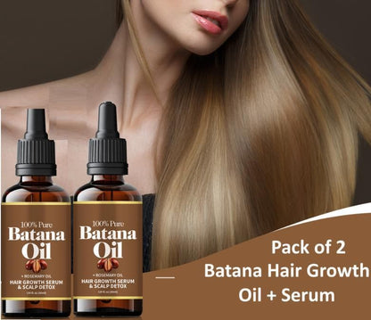 Batana Hair Growth Oil + Serum 30ml Buy 1 Get 1 Free