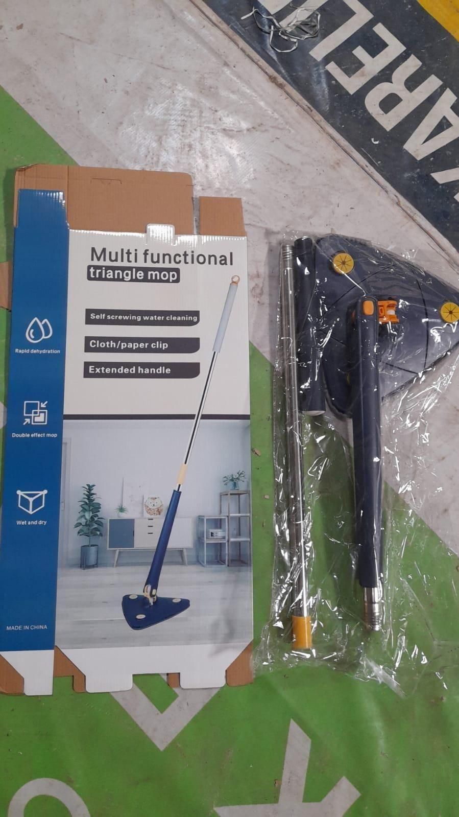 Triangle Mop with Extendable Handle