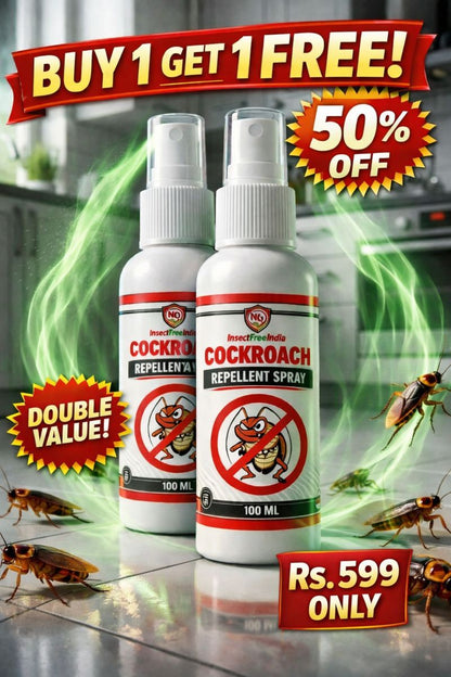 Cockroach Repellent Spray Buy 1 get 1 Free (Pack of 2)