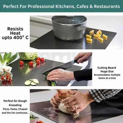 Stainless Steel Chopping Board (35x31cm)