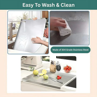 Stainless Steel Chopping Board (35x31cm)