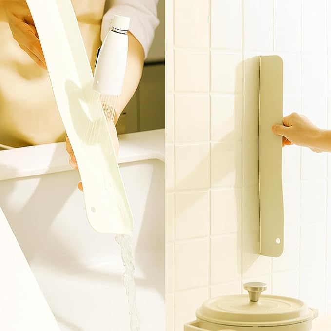 Kitchen Silicone Sink Splash Guard Mat pack 2