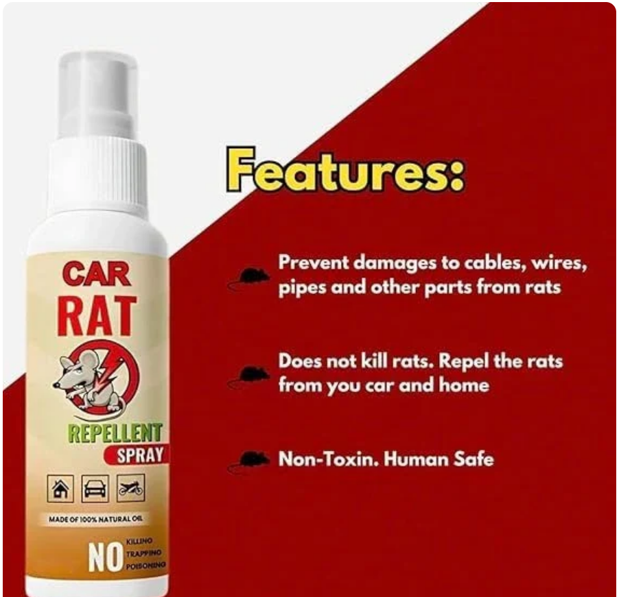 Rat Repellent Spreay 50ML (Pack of 3)