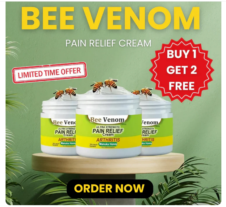 Bee Venom Joint and Bone Therapy Cream (Pack of 3)