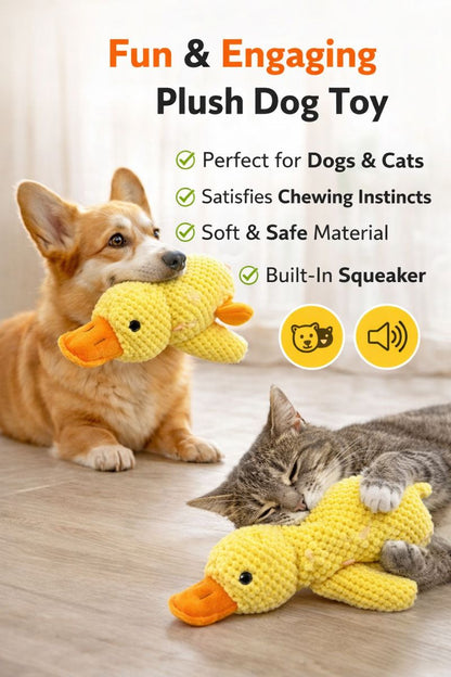 Stuffed Squeaky Plush Dog & cat Toy for Pets Engagement