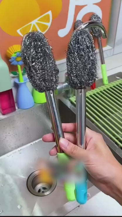 Bottle Jar Cleaner Brush Scrubber (Pack of 2)