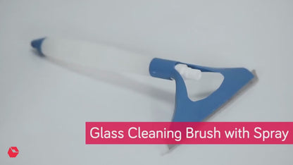 Rubber and Aluminum glass Wiper with Water Sprayer Tool