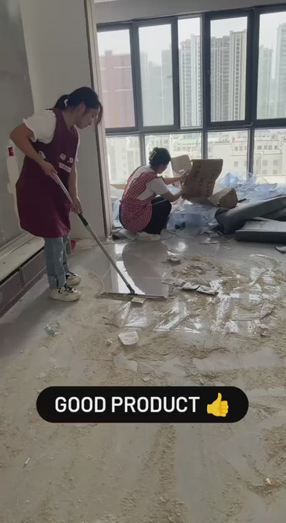 Floor Squeegee Silicone Blade Long Handle
