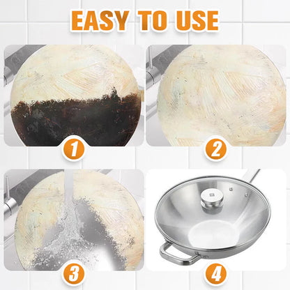 Powerful Burnt Residue Remover Paste for Cookware 100gm Each  (Pack of 2)